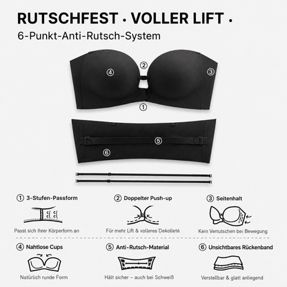 nulooa™ Trägerloser Push-up-BH