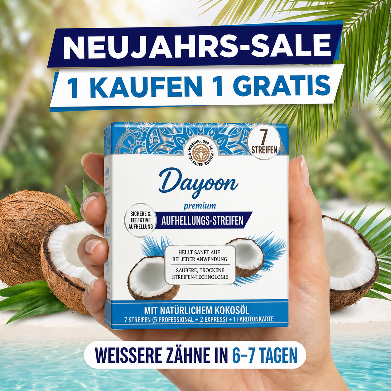 nulooa™ Whitening-Streifen