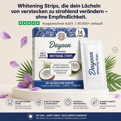 nulooa™ Whitening-Streifen
